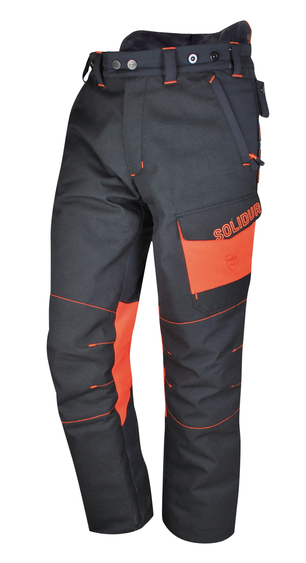 Pantalon anti-coupure bûcheron Type A Classe 1 - SOLIDUR
