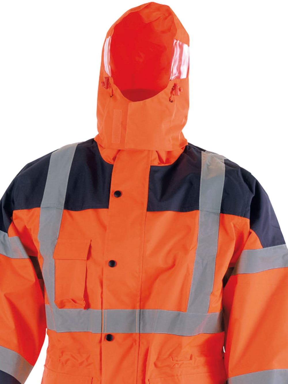 Combinaison De Pluie Haute Visibilité VELILLA - 2 Pièces, 100% Polyester 150D, Jaune Fluo - Pour Travail En Extérieur, Sécurité, Taille 189