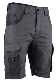 Bermuda de travail bicolore LMA Calcaire / Graben