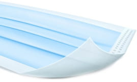 Boîte de 50 masques chirurgicaux jetables 3 plis PROMASK