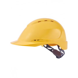 Casque de chantier aéré en ABS avec serrage par crémaillère SINGER SAFETY FORCE