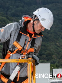 Casque type monteur version aérée Singer Safety ALPIN