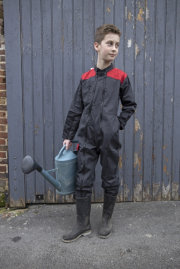 Combinaison de travail enfant avec double zip LMA ELFE