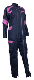 Combinaison de travail à double zip pour femme LMA ORGE