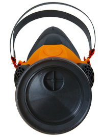 Demi-masque respiratoire avec adaptateur pour un filtre Singer Safety DM761C