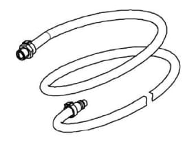 Flexible d'injection complet AX9/AX14