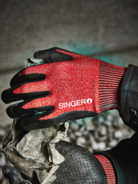 Gants anti-coupures nitrile Singer Safety PHD5RED