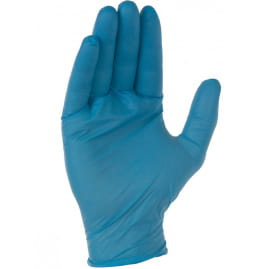 Gants jetables Nitrile bleu (boite de 100) SINGER