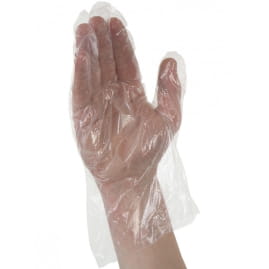 Gants jetables Polyéthylène (sachet de 100) SINGER