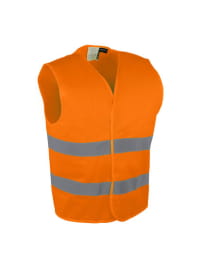 Gilet haute visibilité en polyester avec fermeture auto-agrippante Singer Safety GILA/GILO