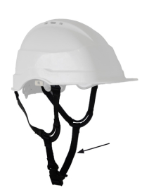 Jugulaire 4 points pour casque avec lunettes intégrées CASIRIS Singer Safety ACC0360B