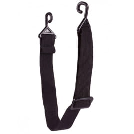 Jugulaire textile 2 points avec sangle élastique Singer Safety FORCEJUG