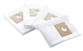 Lot de 4 sacs synthétiques 22L/30L pour aspirateur Nilfisk Multi