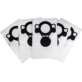 Lot de 5 sacs synthétiques pour aspirateur Nilfisk ATTIX 33 et 44