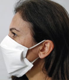 Masque tissu réutilisable catégorie 1 ECOMASC normalisé AFNOR