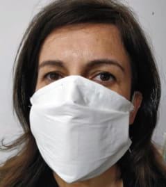 Masque tissu réutilisable catégorie 1 ECOMASC normalisé AFNOR