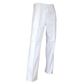 Pantalon de travail bleu Bugatti ou blanc LMA CLOU / PINCEAU