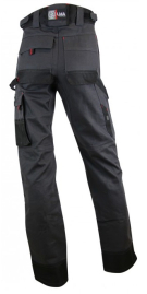 Pantalon de travail ultra-résistant avec poches genouillères LMA Argile