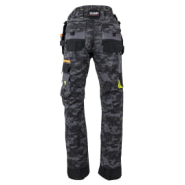 Pantalon de travail tissu canvas avec poches genouillères LMA DONJON