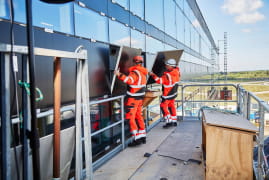 Pantalon haute visibilité avec poches genouillères MASCOT SAFE SUPREME KENDAL