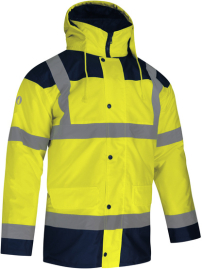 Parka haute visibilité rembourrée en polyester Singer Safety PALOVER / PALOMA / PALERME