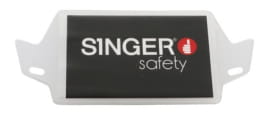 Porte-badge en plastique semi-rigide pour casque Singer Safety HIMA