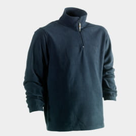 Pull demi-zippé en toison polaire à col montant HEROCK Antalis