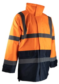 Veste haute visibilité imperméable à capuche LMA Chroma / Radar
