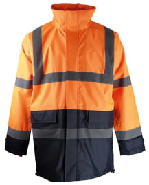 Veste haute visibilité imperméable à capuche LMA Chroma / Radar