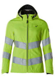 Veste softshell fluo coupe femme déperlante MASCOT SAFE SUPREME 18512-246