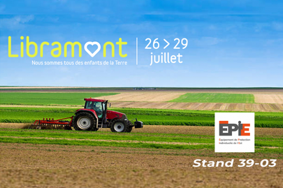 Rendez-vous à la Foire de Libramont du 26 au 29 juillet 2019 !