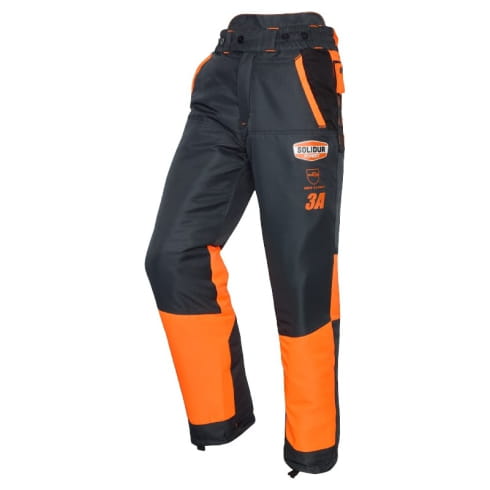 Pantalon de bûcheron AUTHENTIC Classe 3 Type A SOLIDUR - Pantalons de ...
