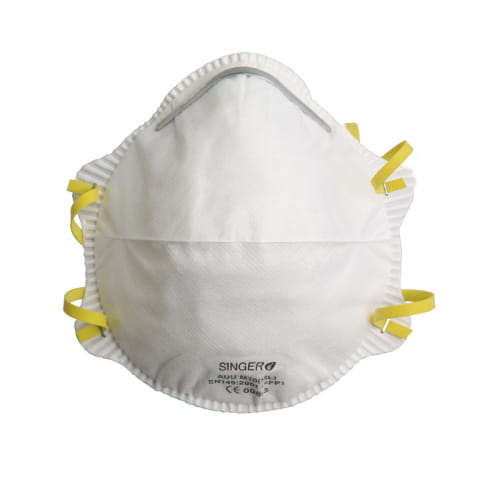 Demi-masque Classique Singer - Ffp1 Nr D - Boîte De 20 Pièces - Auum10sl