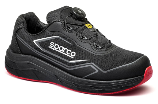 Baskets de sécurité avec laçage rotor Sparco Teamwork+ ROTOR S1PS SR FO HRO SC ESD