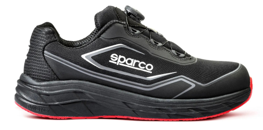 Baskets de sécurité avec laçage rotor Sparco Teamwork+ ROTOR S1PS SR FO HRO SC ESD