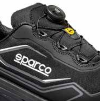 Baskets de sécurité avec laçage rotor Sparco Teamwork+ ROTOR S1PS SR FO HRO SC ESD