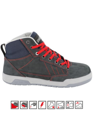 Baskets de sécurité hautes type