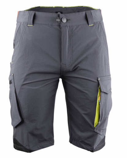 Bermuda de travail stretch 4 directions LMA Atmosphère / Molécule / Celsius