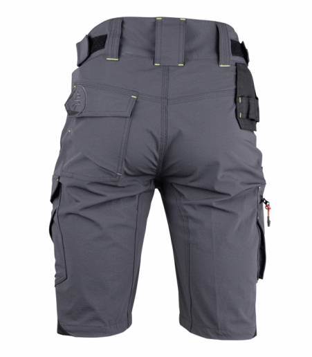 Bermuda de travail stretch 4 directions LMA Atmosphère / Molécule / Celsius