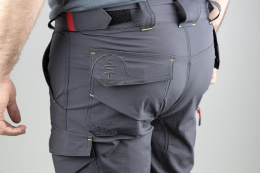 Bermuda de travail stretch 4 directions LMA Atmosphère / Molécule / Celsius