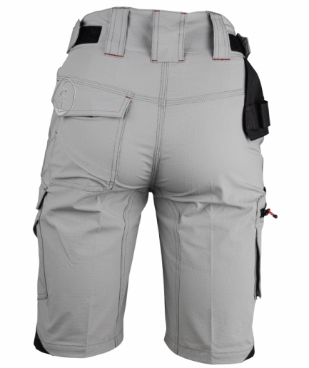 Bermuda de travail stretch 4 directions LMA Atmosphère / Molécule / Celsius