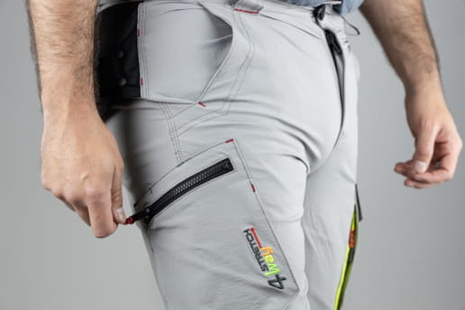 Bermuda de travail stretch 4 directions LMA Atmosphère / Molécule / Celsius