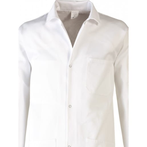Blouse de travail Blanche 100% coton 265gr/m² SINGER SAFETY LAB