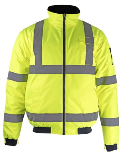 Blouson haute visibilité avec manches amovibles LMA Tube / Laser