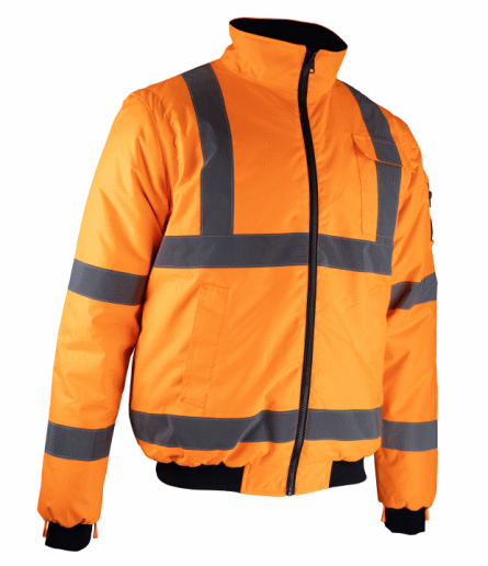 Blouson haute visibilité avec manches amovibles LMA Tube / Laser