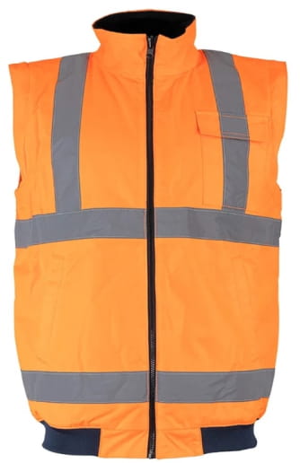 Blouson haute visibilité avec manches amovibles LMA Tube / Laser