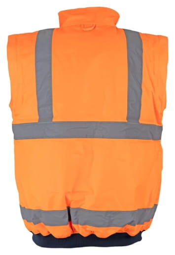 Blouson haute visibilité avec manches amovibles LMA Tube / Laser