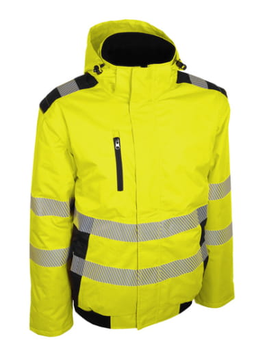 Blouson haute visibilité doublé polaire avec manches amovibles Singer Safety BRAVA / BRAVO