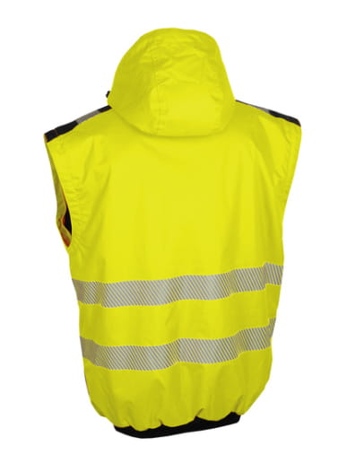 Blouson haute visibilité doublé polaire avec manches amovibles Singer Safety BRAVA / BRAVO