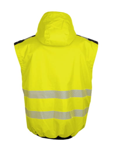 Blouson haute visibilité doublé polaire avec manches amovibles Singer Safety BRAVA / BRAVO